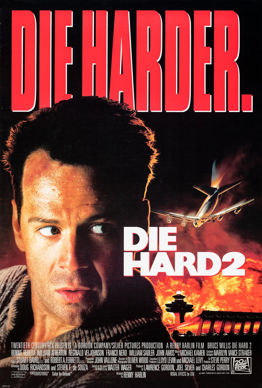 Extra Large Movie Poster Image for Die Hard 2 (#2 of 3)