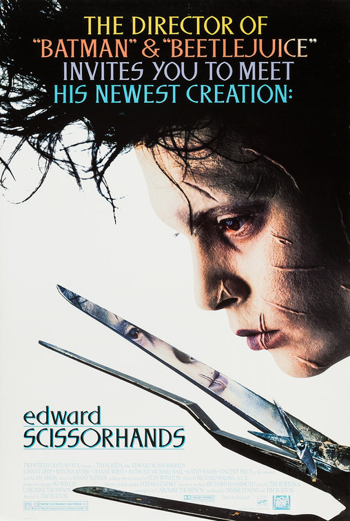 Edward Scissorhands Movie Poster