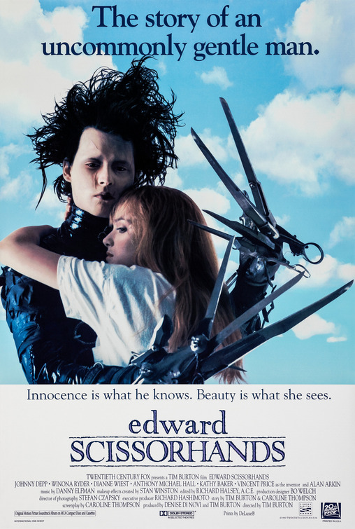 Edward Scissorhands Movie Poster