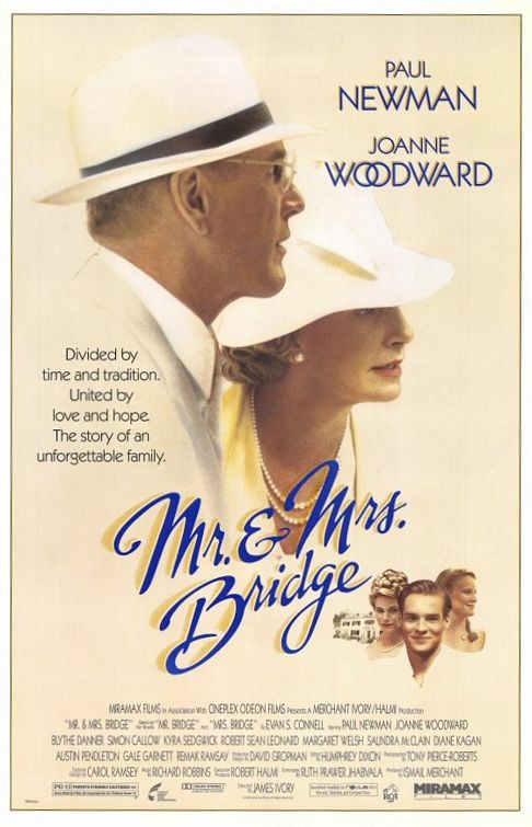 Mr. & Mrs. Bridge Movie Poster