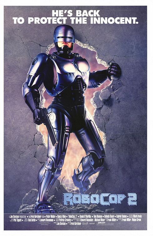 Robocop 2 Movie Poster