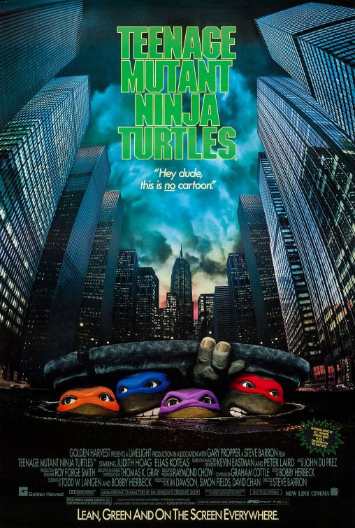 Teenage Mutant Ninja Turtles Movie Poster