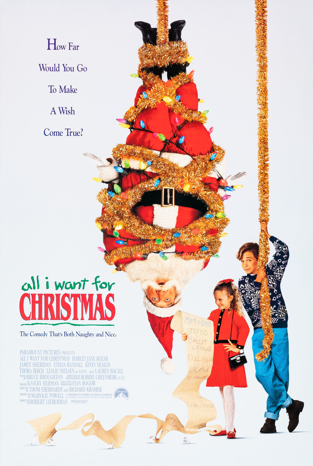 Extra Large Movie Poster Image for All I Want for Christmas 