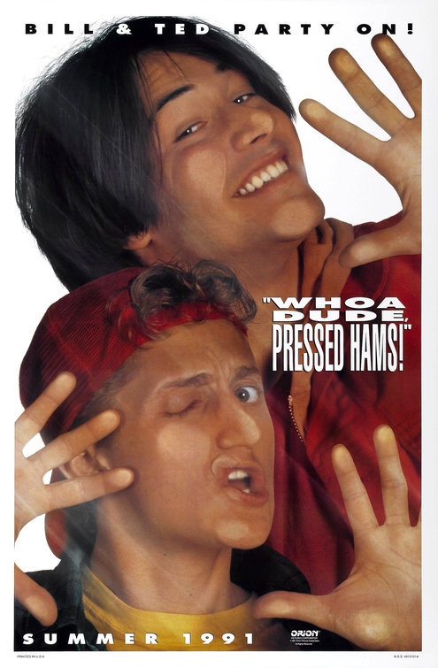 Bill & Ted's Bogus Journey Movie Poster