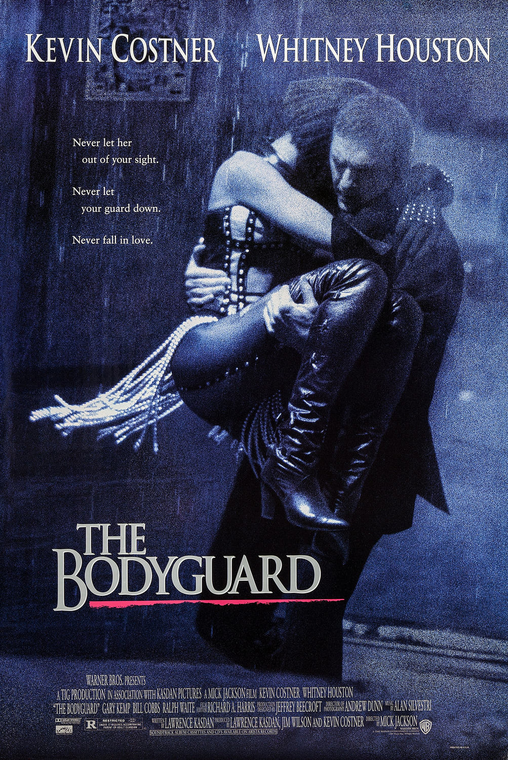 Extra Large Movie Poster Image for The Bodyguard 