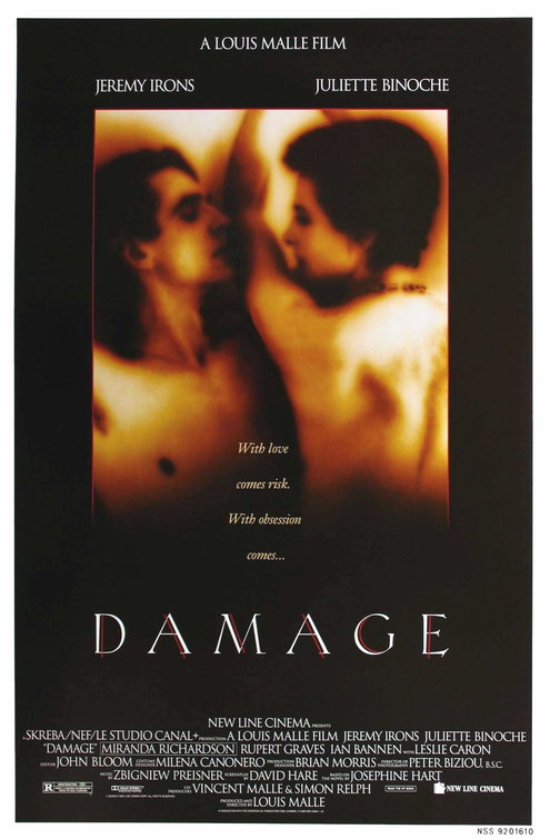 Damage Movie Poster