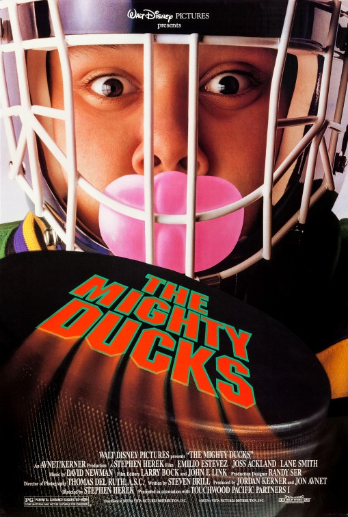 The Mighty Ducks Movie Poster