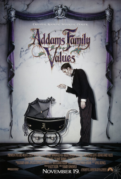 Addams Family Values Movie Poster