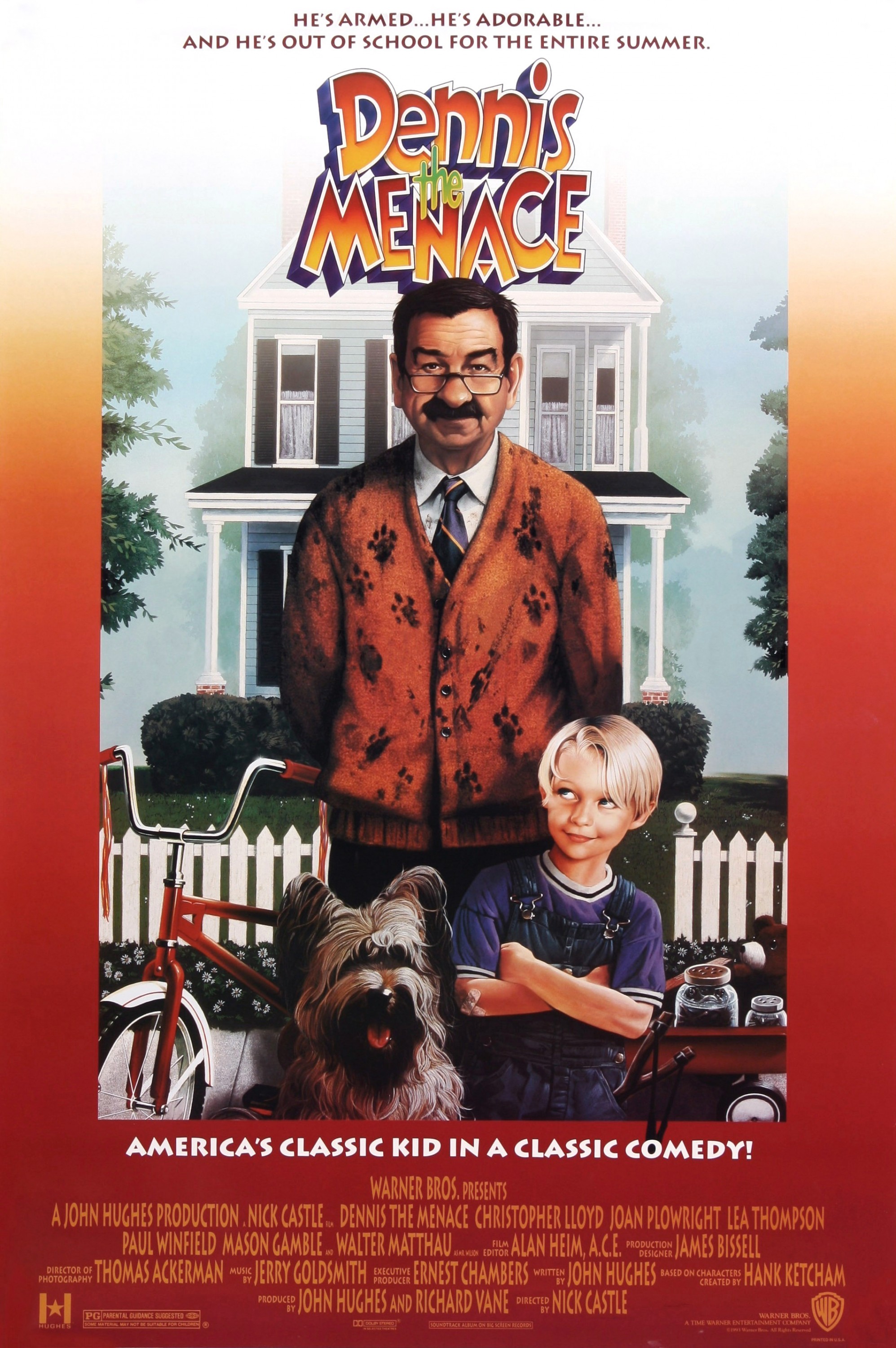 Mega Sized Movie Poster Image for Dennis the Menace (#1 of 2)