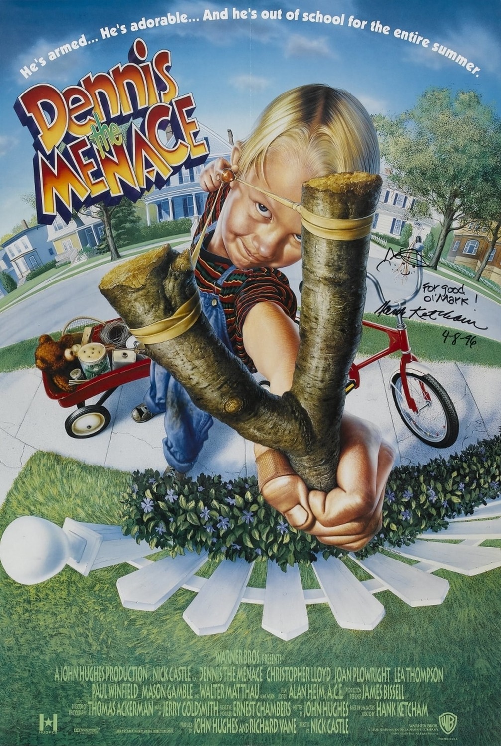 Extra Large Movie Poster Image for Dennis the Menace (#2 of 2)