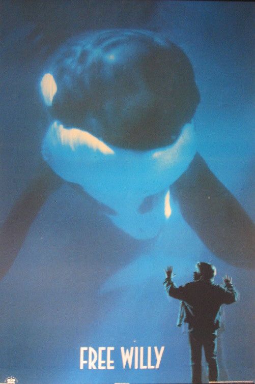 Free Willy Movie Poster