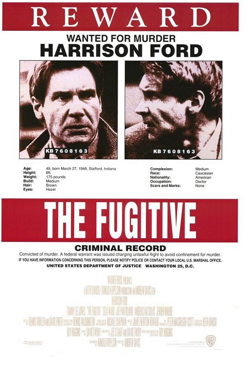 The Fugitive Movie Poster