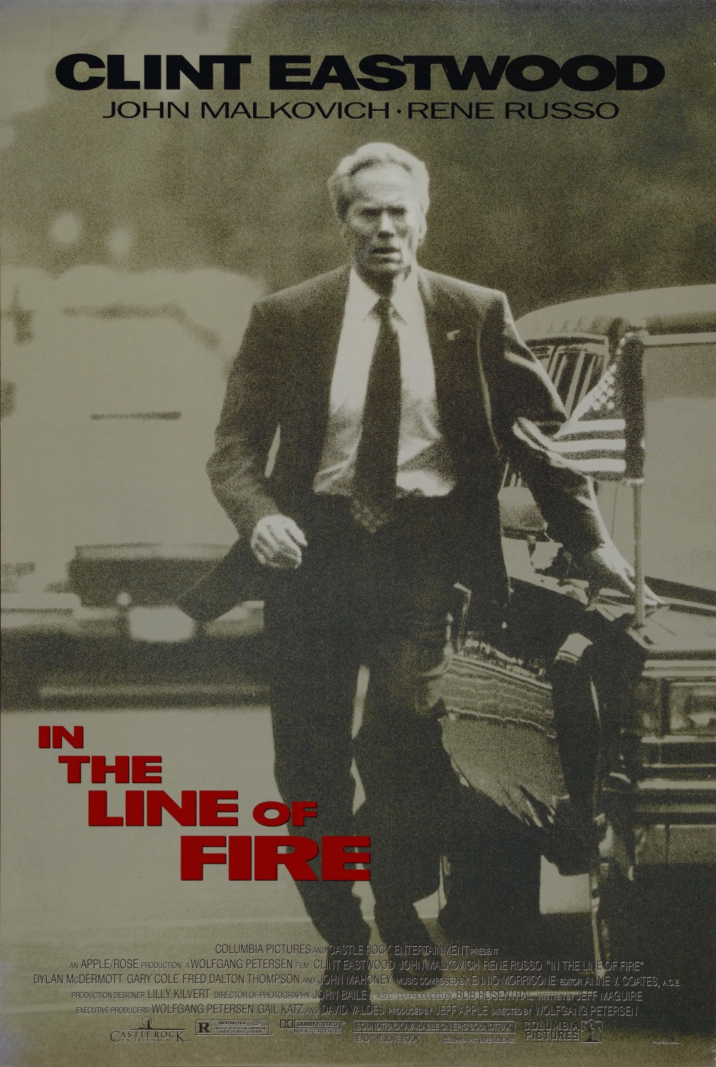 Extra Large Movie Poster Image for In the Line of Fire (#1 of 2)