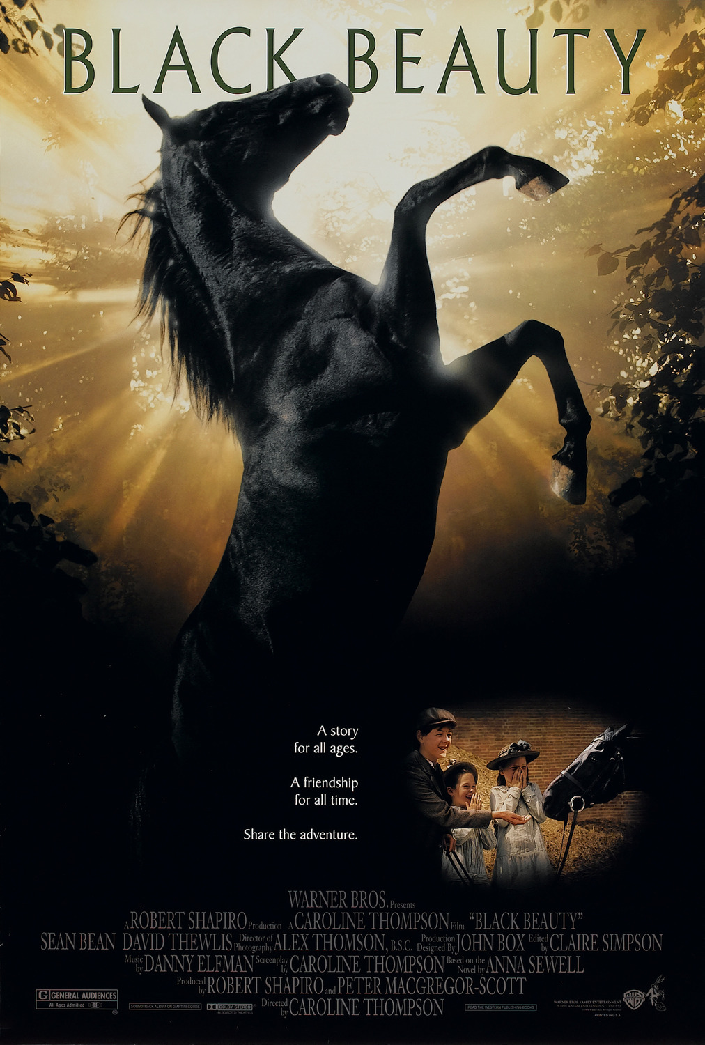 Extra Large Movie Poster Image for Black Beauty 