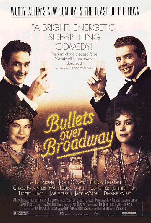 Bullets Over Broadway Movie Poster