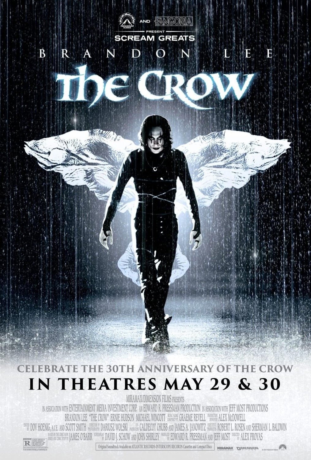 Extra Large Movie Poster Image for The Crow (#6 of 6)