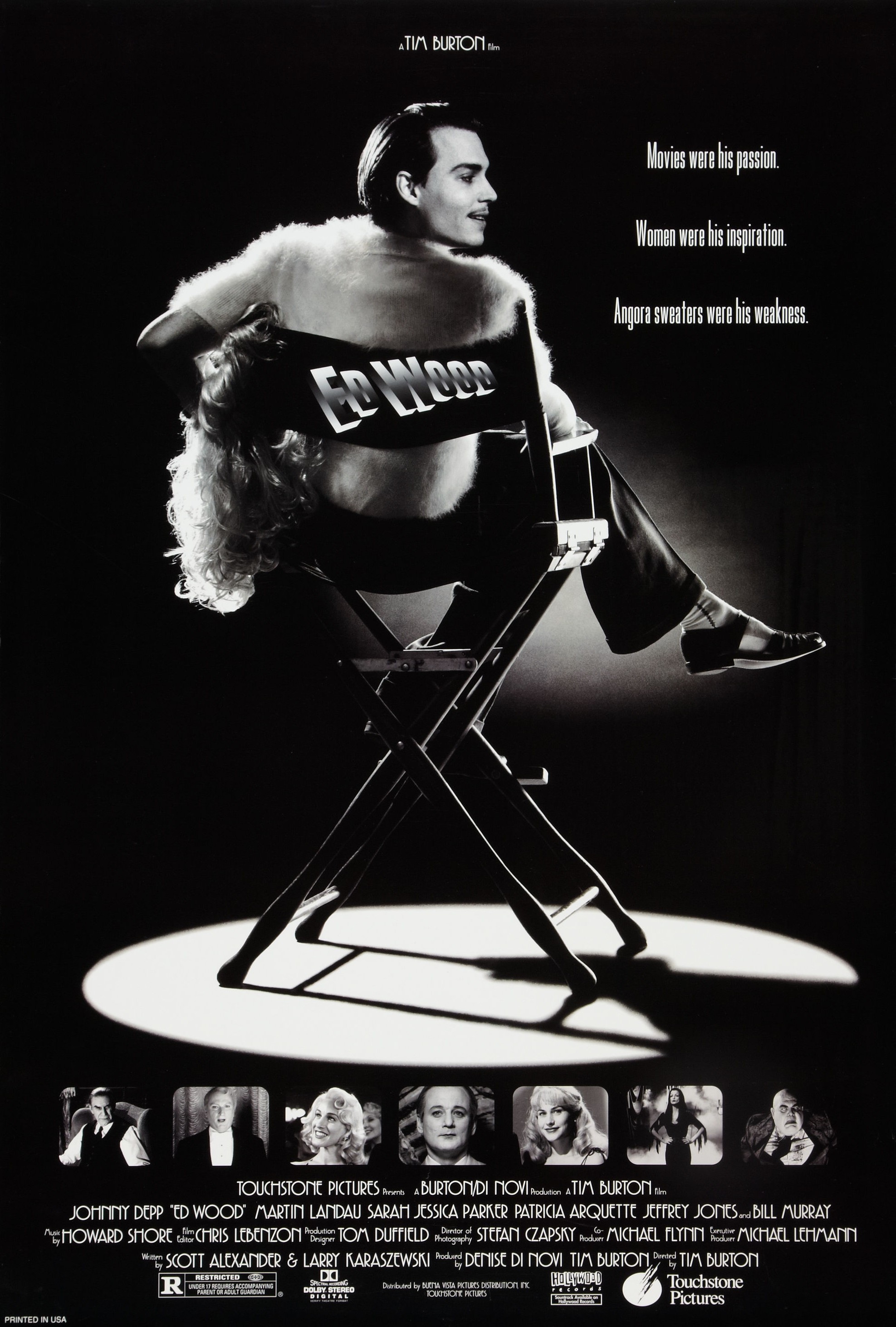 Mega Sized Movie Poster Image for Ed Wood (#1 of 3)