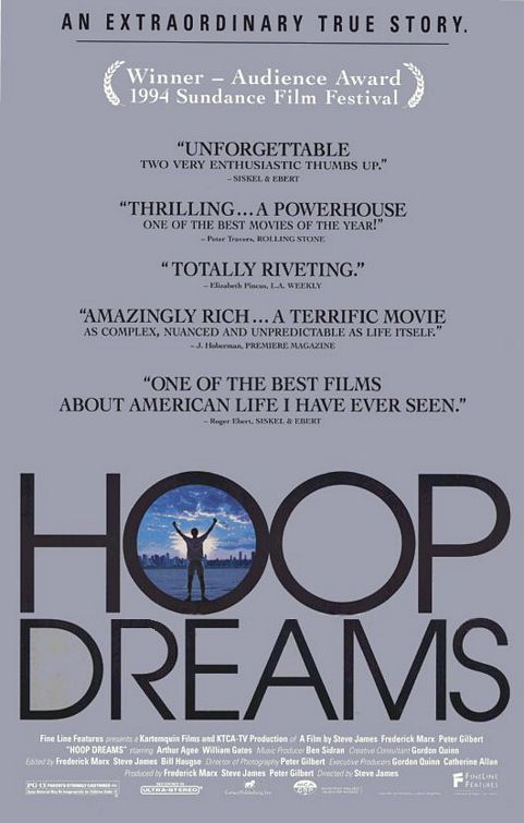 Hoop Dreams Movie Poster