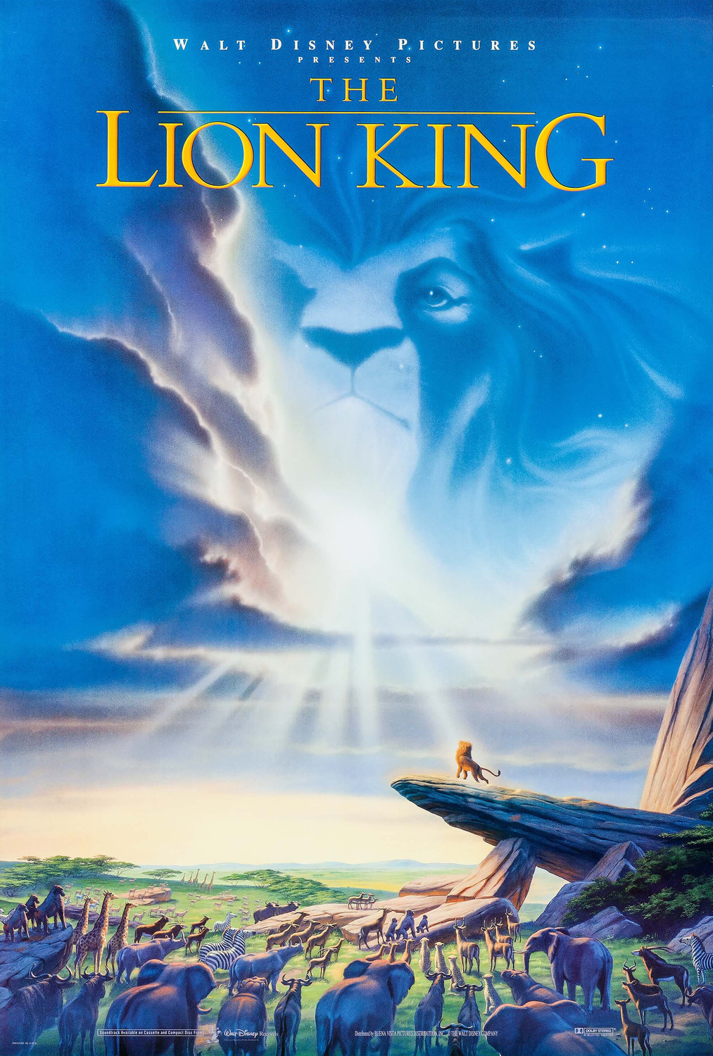 Extra Large Movie Poster Image for The Lion King (#1 of 8)