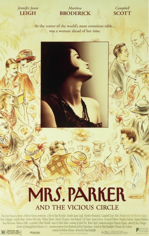 Mrs. Parker And The Vicious Circle Movie Poster