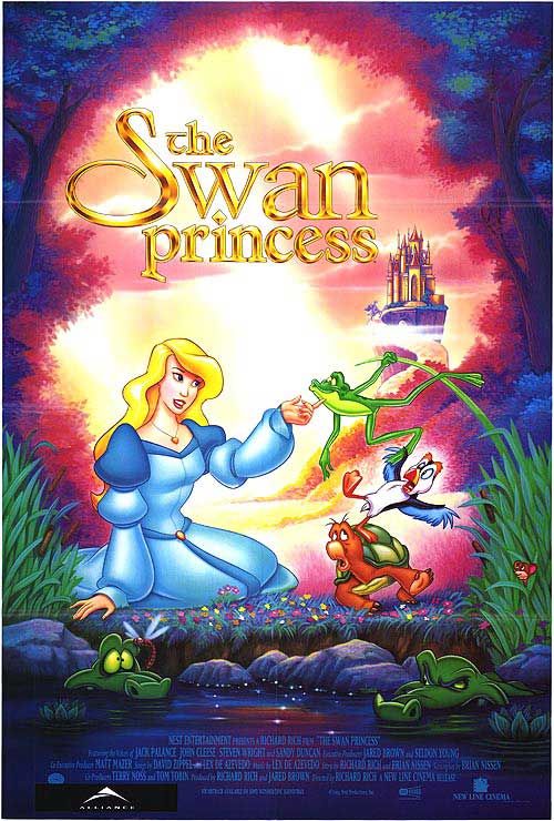 The Swan Princess Movie Poster