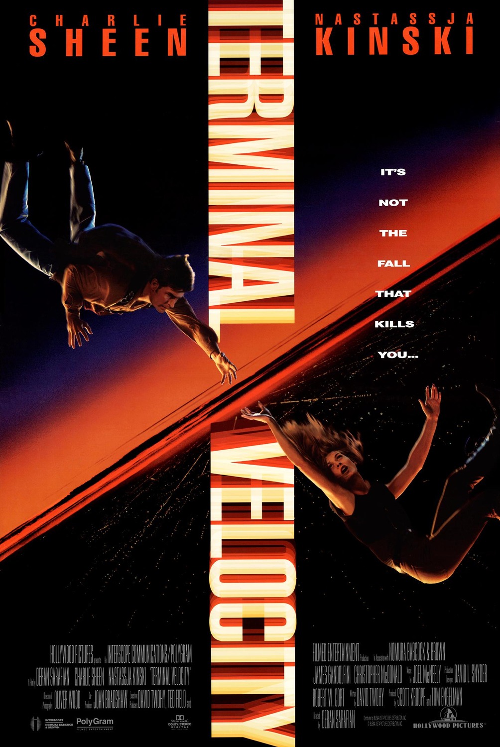 Extra Large Movie Poster Image for Terminal Velocity (#1 of 3)