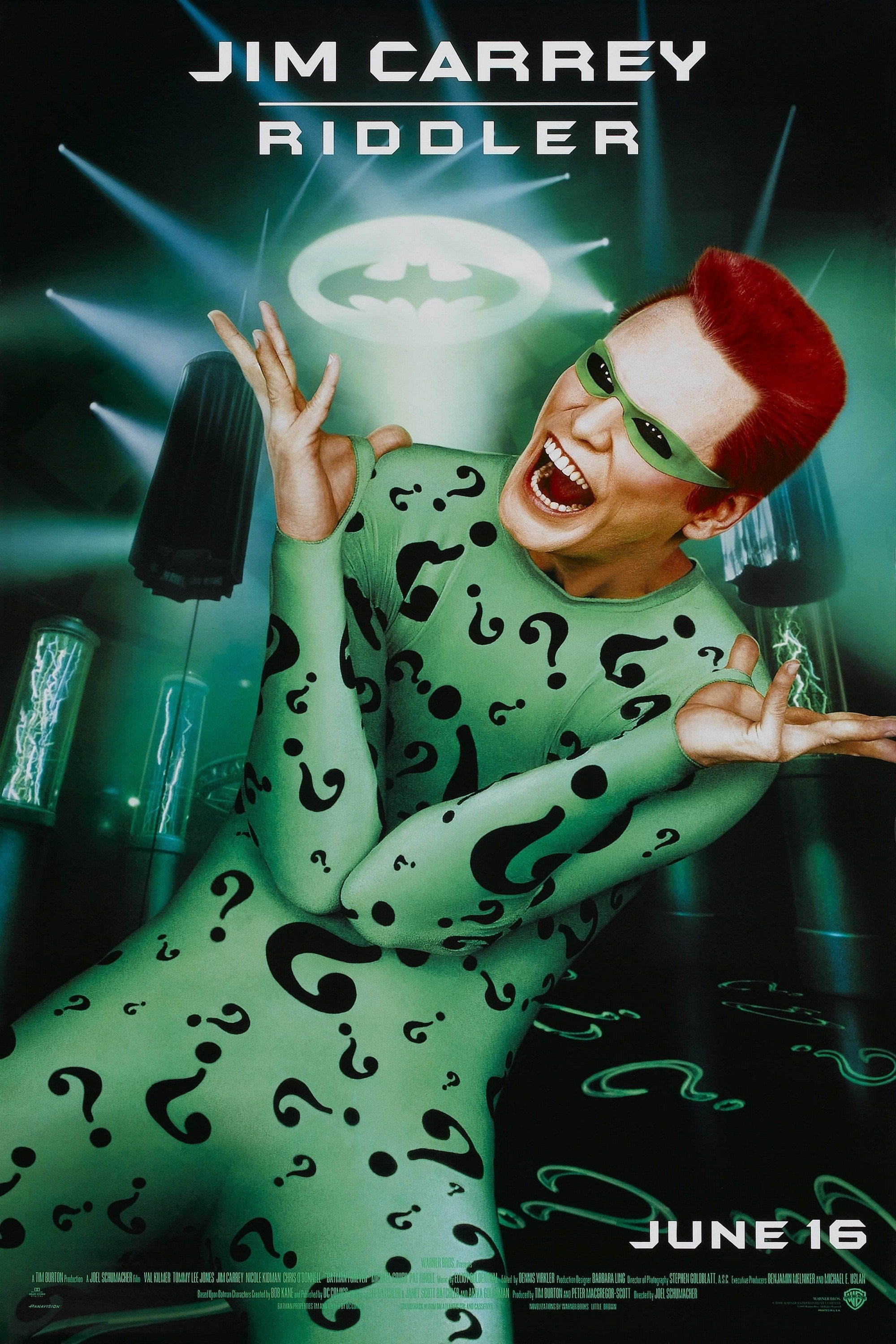 Mega Sized Movie Poster Image for Batman Forever (#2 of 8)