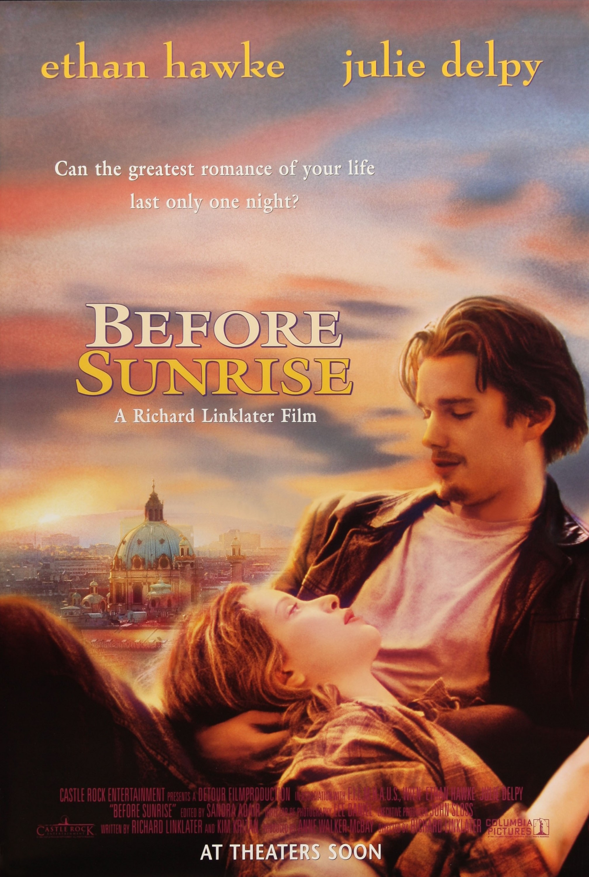 Mega Sized Movie Poster Image for Before Sunrise (#1 of 2)