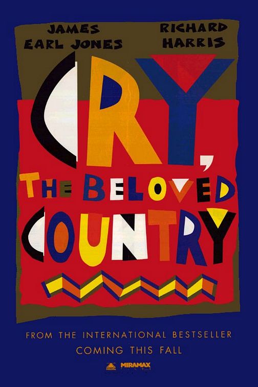 Cry, The Beloved Country Movie Poster