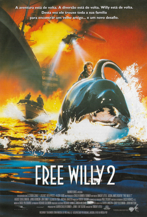 Free Willy 2: The Adventure Home Movie Poster