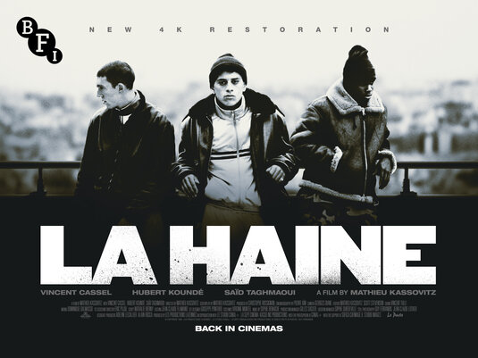 La haine Movie Poster