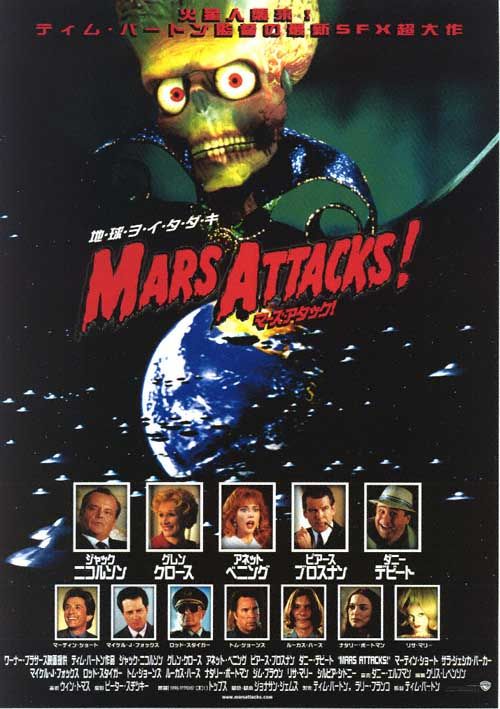 Mars Attacks! Movie Poster