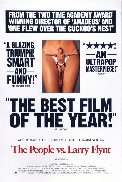 The People Vs. Larry Flynt Movie Poster