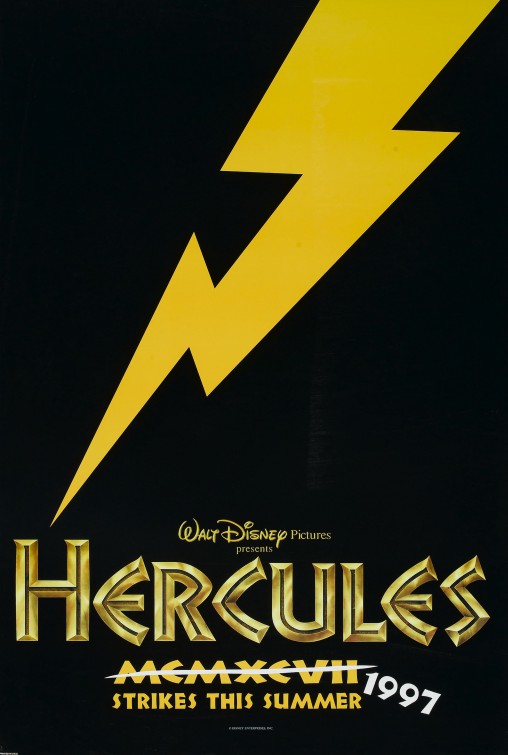 Hercules Movie Poster