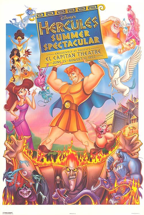 Hercules Movie Poster