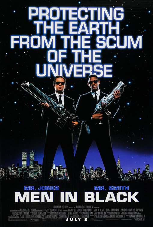 Men In Black Movie Poster