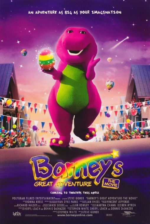 Barney's Great Adventure - The Movie Movie Poster