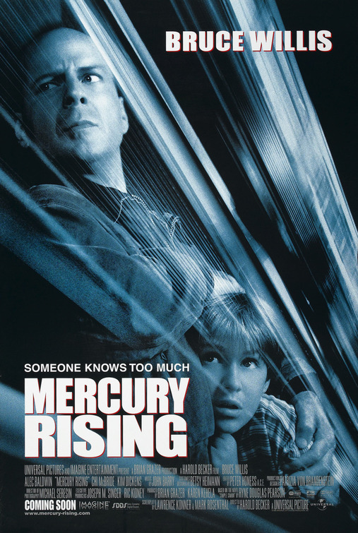 Mercury Rising Movie Poster