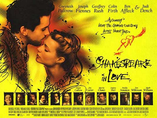 Shakespeare in Love Movie Poster