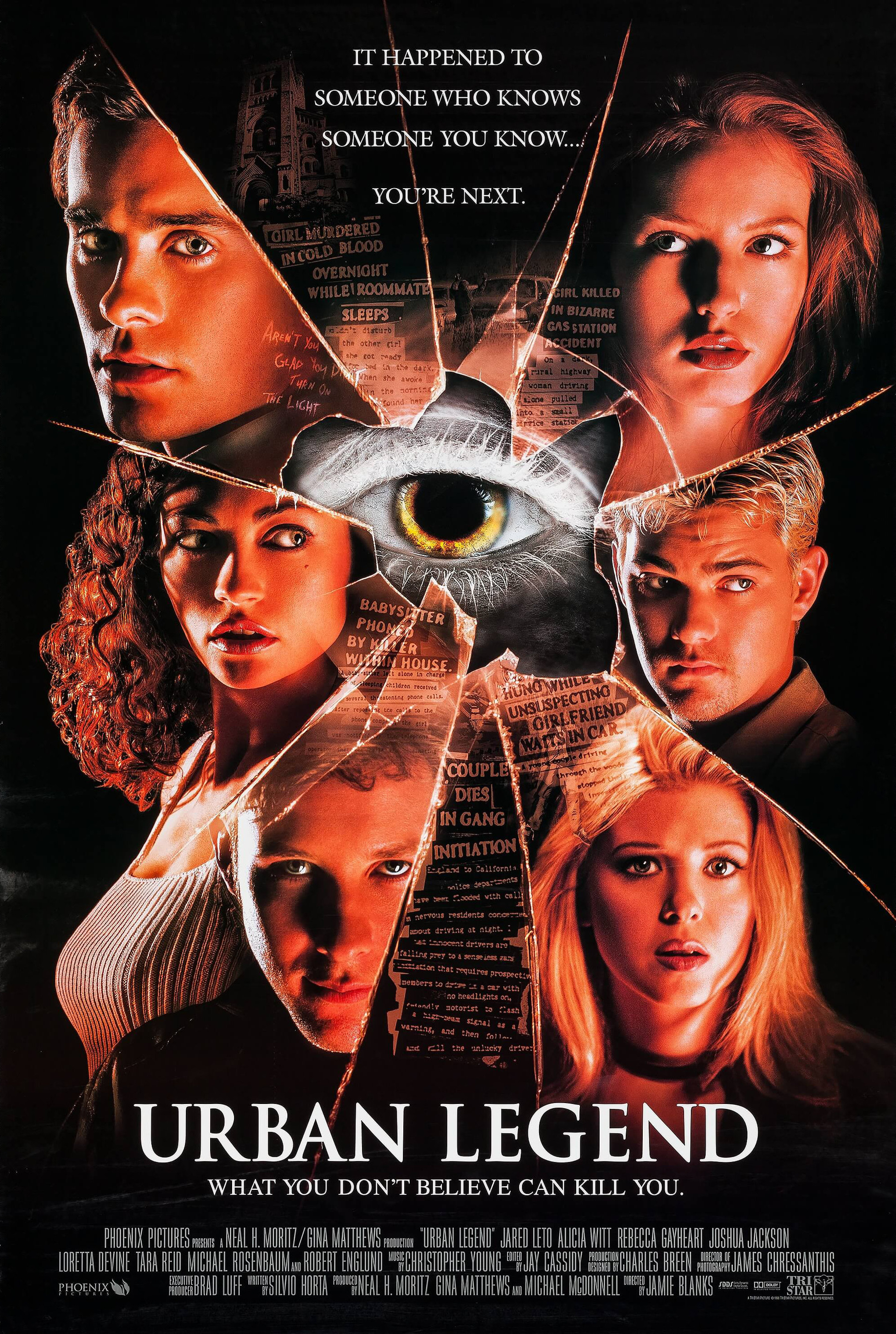 Mega Sized Movie Poster Image for Urban Legend (#1 of 3)