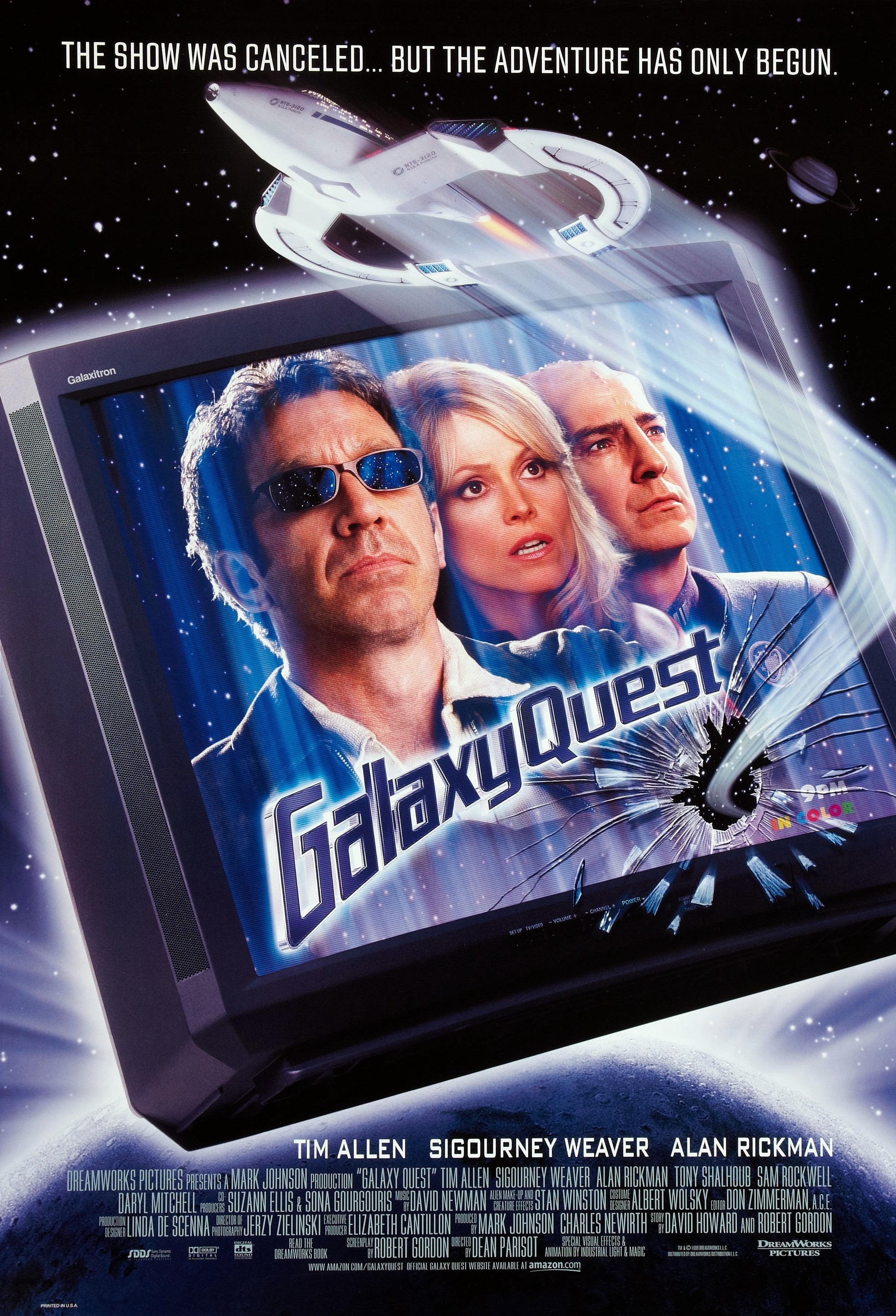 Mega Sized Movie Poster Image for Galaxy Quest (#1 of 2)