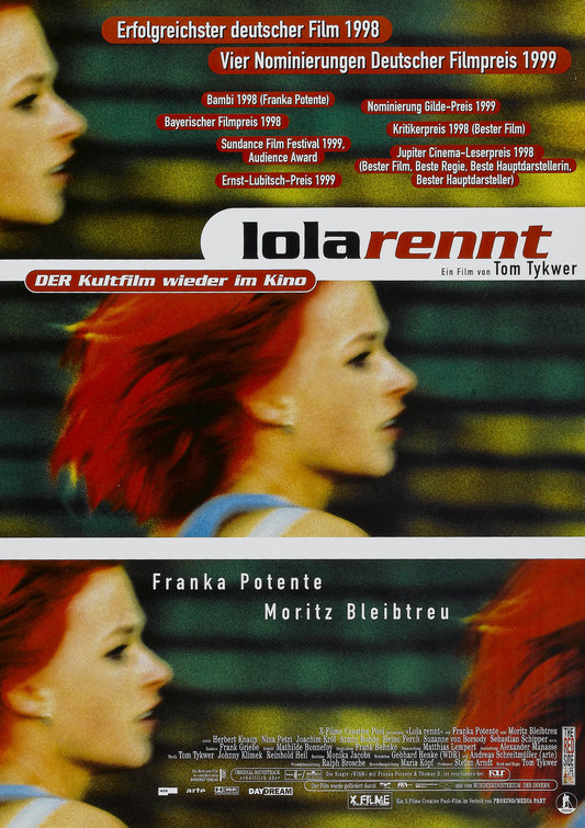 Run Lola Run Movie Poster