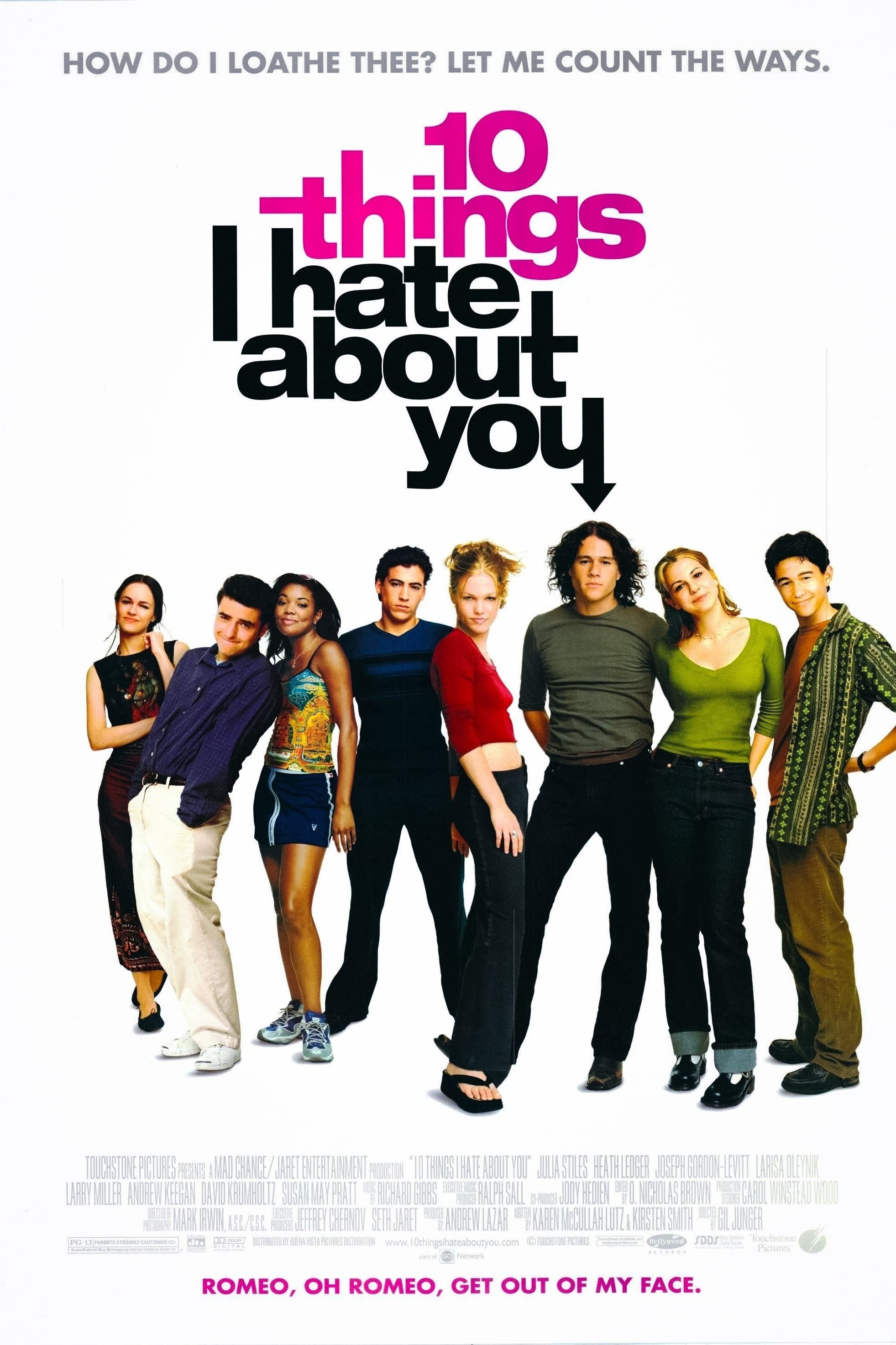 Mega Sized Movie Poster Image for 10 Things I Hate About You (#2 of 2)