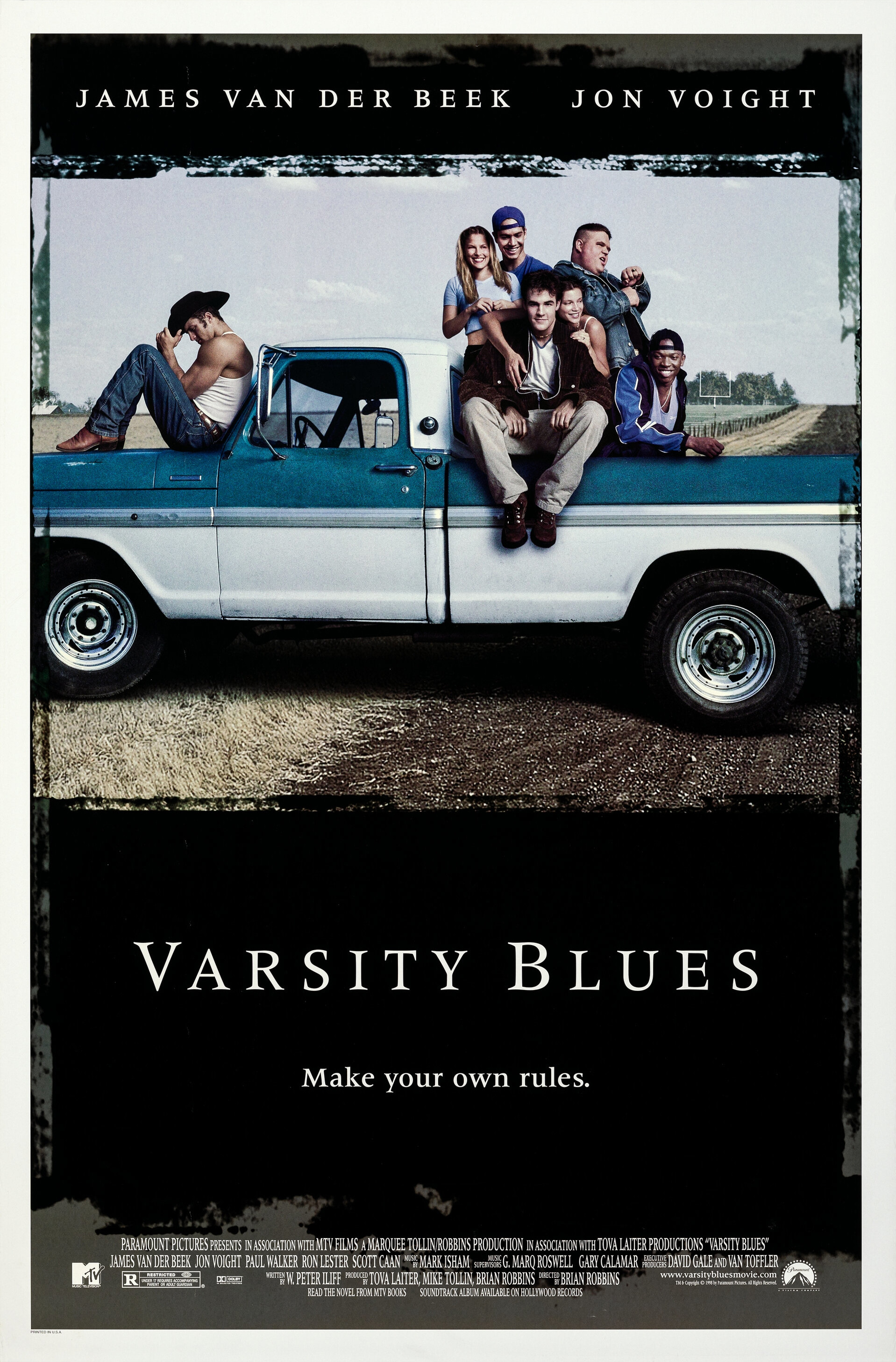 Mega Sized Movie Poster Image for Varsity Blues 