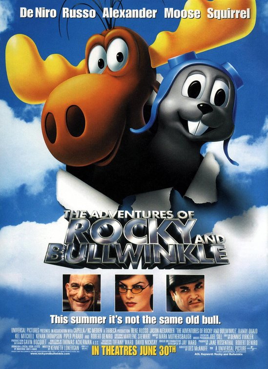 The Adventures of Rocky and Bullwinkle Movie Poster