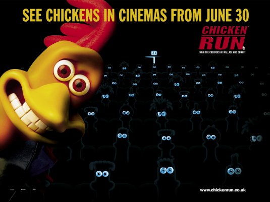 Chicken Run Movie Poster