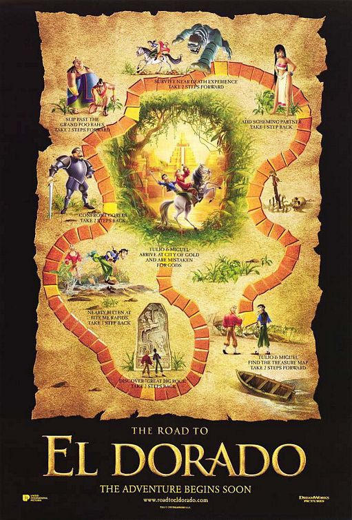 The Road to El Dorado Movie Poster