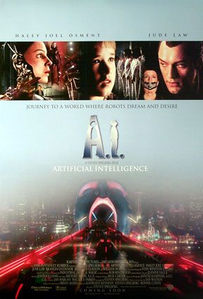 A.I. Artificial Intelligence Movie Poster