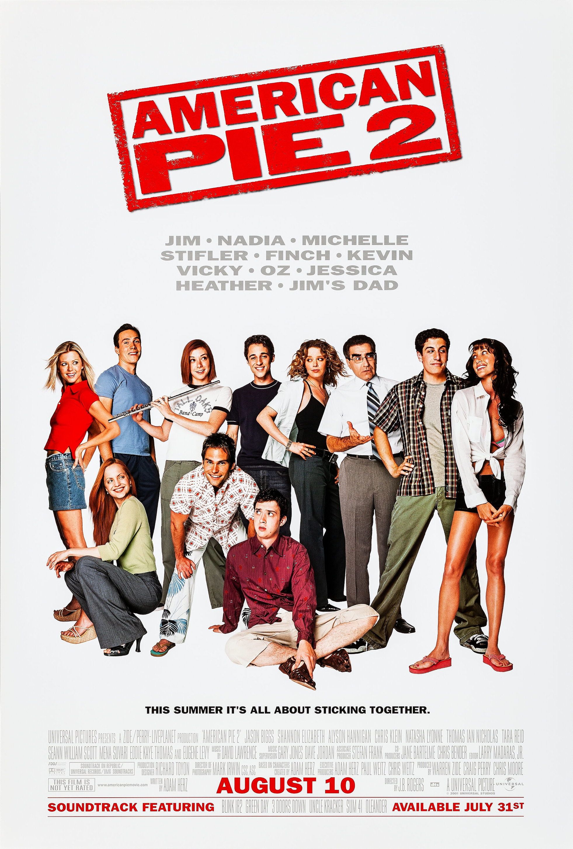 Mega Sized Movie Poster Image for American Pie 2 (#1 of 2)