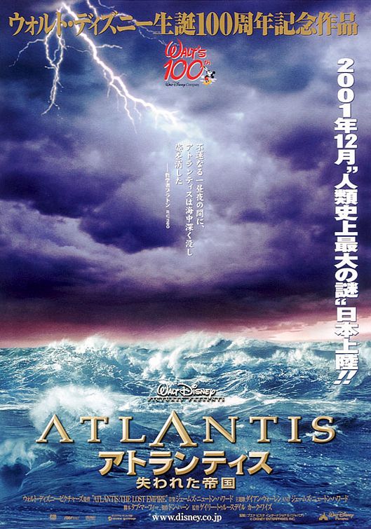 Atlantis: The Lost Empire Movie Poster